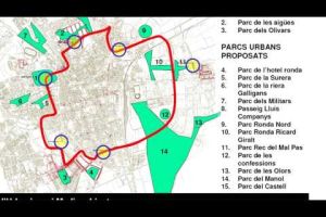 Figueres projecta una dotzena de nous parcs urbans
