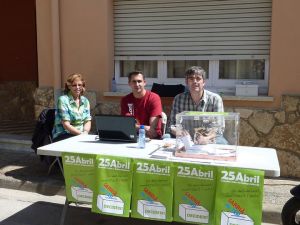 Urna Mòbil al pavelló de l'Unió Esportiva Sarrià