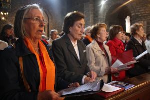 Unes 250 persones han particitat en la 49a Festa de la Cançó de Muntanya de Ripoll