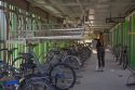 L’aparcament segur de bicicletes de l’estació de Girona supera els 400 usuaris registrats