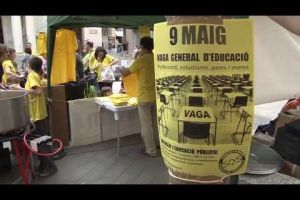 Xocolatada reivindicativa de SOS Educació a Figueres