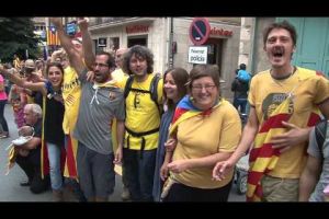 Figueres viu una #ViaCatalana amb intensitat
