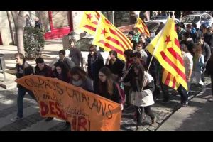 Estudiants de secundària de Figueres diuen No a la LOMCE