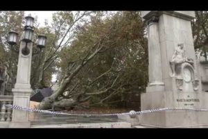 Cronologia de l'esfondrament a la Rambla de Figueres