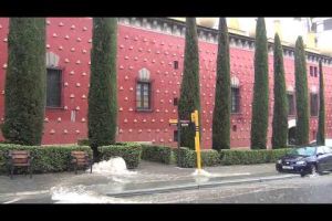 Cauen 30 litres en mitja hora a Figueres