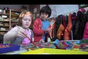 Centenars de nens i nenes participen al concurs de Fanalets de #Girona