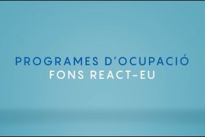 Fons #REACT de la Unió Europea. #Oportunitats per a tothom