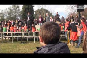 Els escolars de Girona demanen la Pau amb una gran timbalada