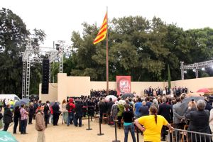 L'acte institucional al Parc de la Ciutadella