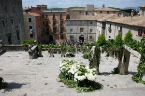 L'escalinata de la Catedral.