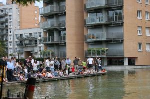 Hi va assistir molta gent. Aquí se'n mostra només una part.