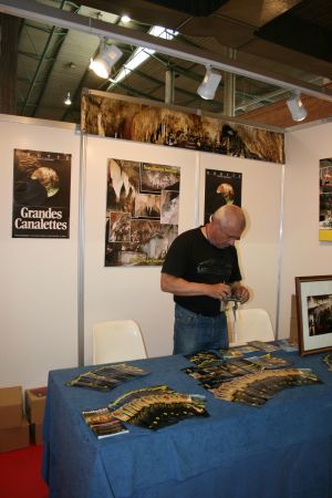 A més a més, hi havia un espai dedicat al turisme. En aquest, concretament, donava a conèixer les coves de les canaletes, situades a Vilafranca i Cornellà de Conflent.