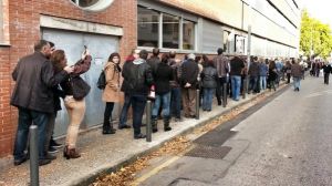 Llargues cues a l'Escola d'Hostaleria de Girona