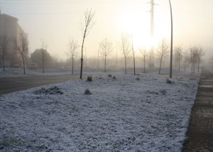 Girona ha aparegut aquest matí nevada