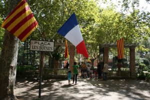 La Plaça de les Botxes, lloc on es van fer totes les activitats del 19 de setembre