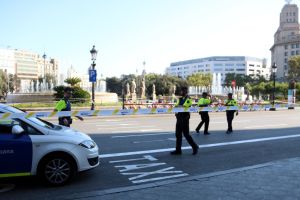 Plaça Catalunya desallotjada