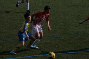 Jugada destacada durant el partit