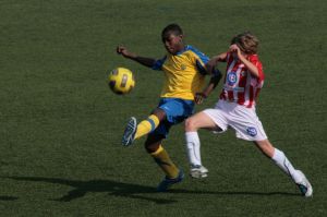 Jugada destacada durant el partit