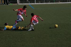 Jugada destacada durant el partit