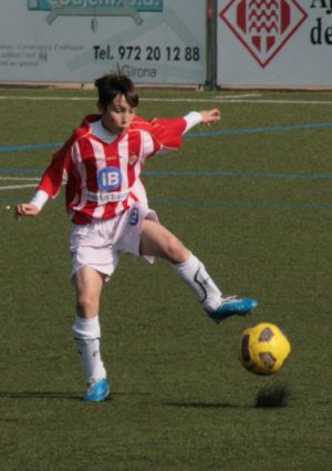 Jugada destacada durant el partit