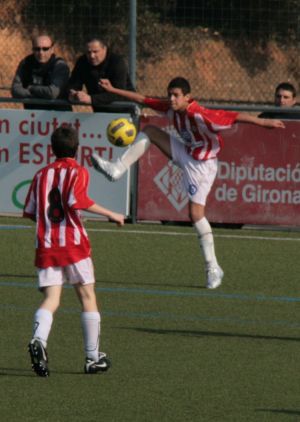 Jugada destacada durant el partit