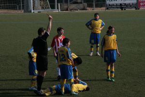 Jugada destacada durant el partit