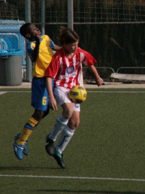 Jugada destacada durant el partit