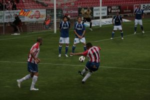 El gran treball de l'equip local va acabar amb una fantàstica actuació contra el Xerez i una golejada de quatre gols (4-2)