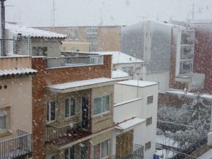 Figueres també ha patit els efectes del temporal