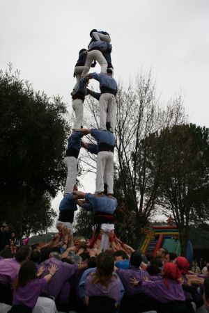 Diada castellera amb Els Marrecs de Salt i Els Castellers de Figueres