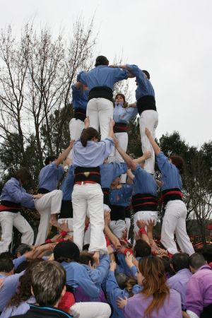 Diada castellera amb Els Marrecs de Salt i Els Castellers de Figueres