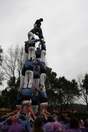 Diada castellera amb Els Marrecs de Salt i Els Castellers de Figueres