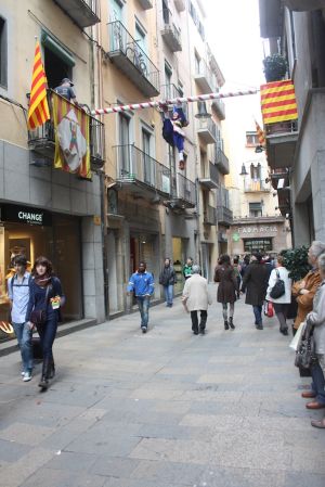 El Tarlà rebia els visitants amb tombarelles