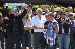 Membres de Solidaritat Catalana per la Independència s'han sumat a la iniciativa