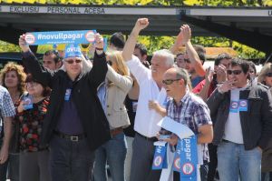 Membres de Solidaritat Catalana per la Independència s'han sumat a la iniciativa