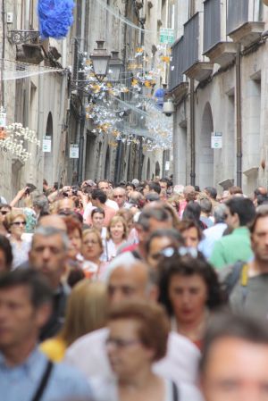 Els carrers propers a la Rambla també s'han quedat petits