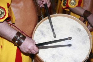 Moment de la Processó dels Dolors de Besalú (Garrotxa)