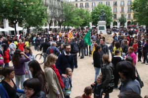 La manifestació ha sortit de la plaça Independència de Girona
