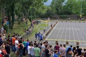 Més de 600 persones es van aplegar al camp de futbol per veure en directe el concurs