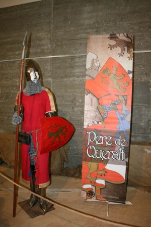 Aquí es mostra en Pere de Queralt (? -1324). Va ser nomenat procurador reial a València. També va ser conseller del comte -rei Jaume II