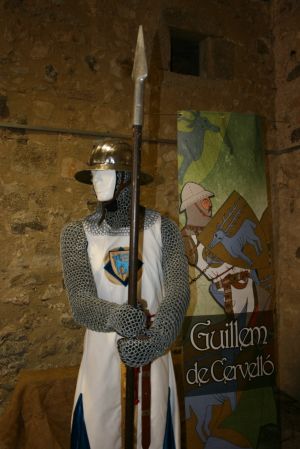 En aquesta fotografia s'hi mostra en Guillem de Cervelló (? - 1347). Va conquerir Sardenya (1323) amb el seu pare, el qual hi va morir. Va arribar a ser el governador de l'illa.