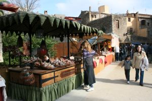 També hi eren presents parades amb productes d'alimentació