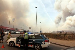 L'accés fins a la Jonquera, tallat