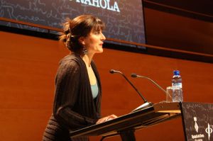 La periodista de TV3, Marta Gibert, va ser la presentadora de l'acte