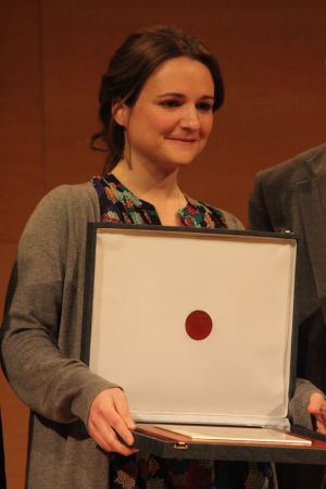 Roser Reyner va obtenir el premi per Premsa Escrita pels seus textos referent als Bomardejos a les Comarques Gironines