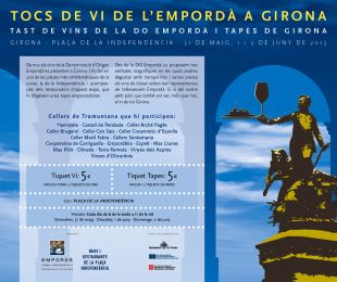 Girona acollirà un tast de vins de la DO Empordà i de tapes