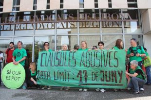 El 17 de juny és la data límit per al·legar clàusules abusives en processos de desnonament 