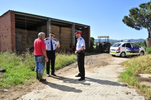 Augmenta la presència policial a Llagostera després dels assalts violents
