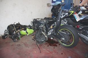 Mor el conductor d'una moto en xocar amb un turisme a Begur