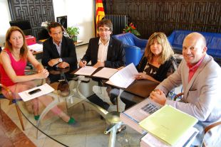 L’Ajuntament de Girona signa un conveni amb l’Associació de Joves Empresaris
